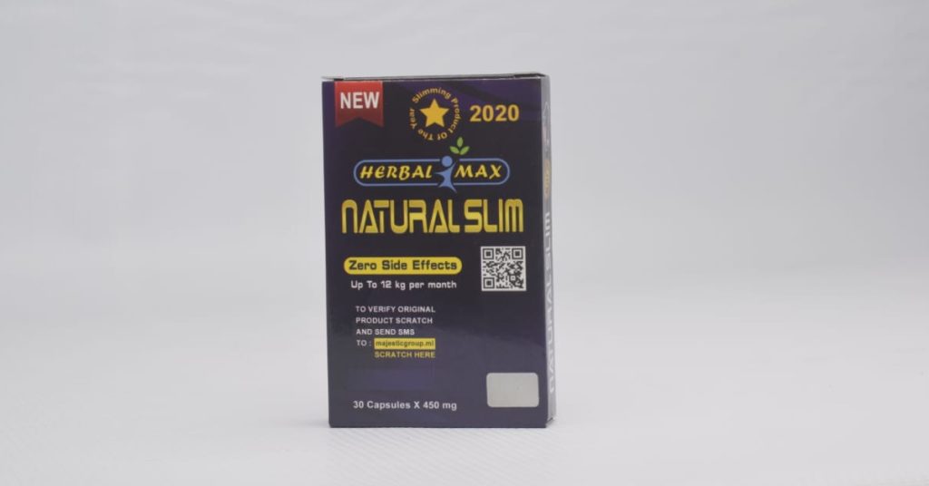 كبسولات هيربال ماكس ناتشورال للتخسيس NATURAL SLIM